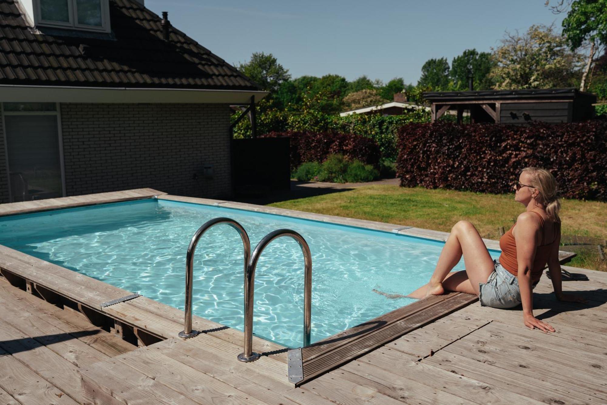 Luxe Vakantiehuis Nova Met Zwembad Ouddorp Exterior foto